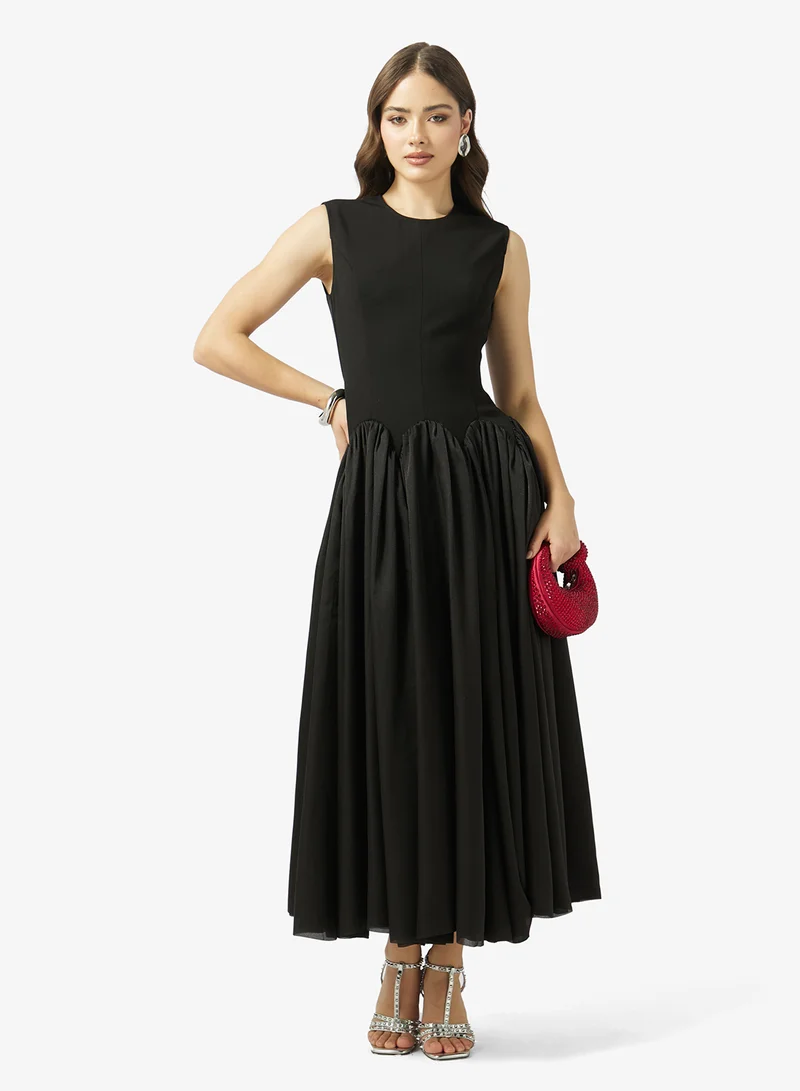 Ginger Boutique  Sleeveless Maxi Dress for Women | Best Price UAE